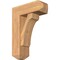 Ekena Millwork Legacy Craftsman Smooth Bracket w/ Offset Brace, Western Red Cedar, 7 1/2"W x 20"D x 28"H BKT0806X20X28LEC04SWR - alternate 1